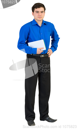 Image of Man with books in a hand