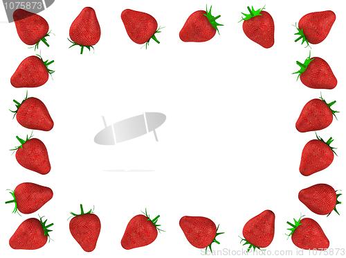 Image of Strawberry photo frame