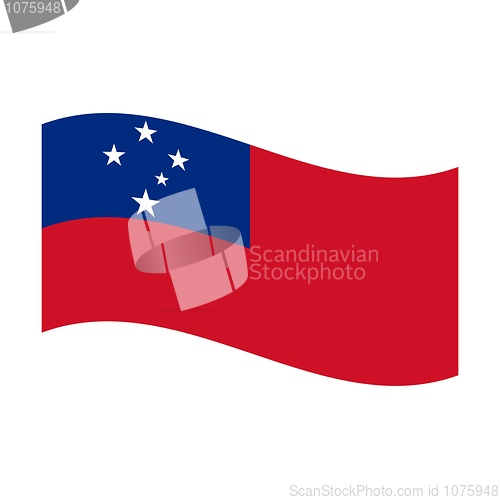 Image of flag of samoa