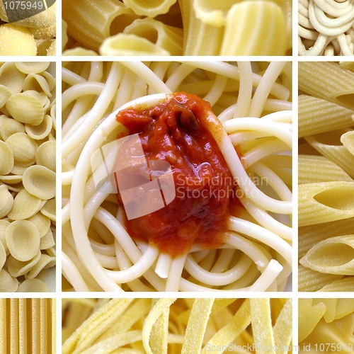 Image of Pasta collage