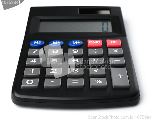 Image of Black calculator