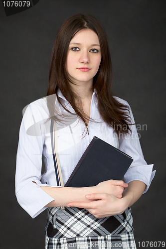 Image of Girl with the book in hands