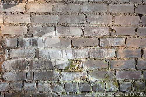 Image of Background with old grunge brick wall