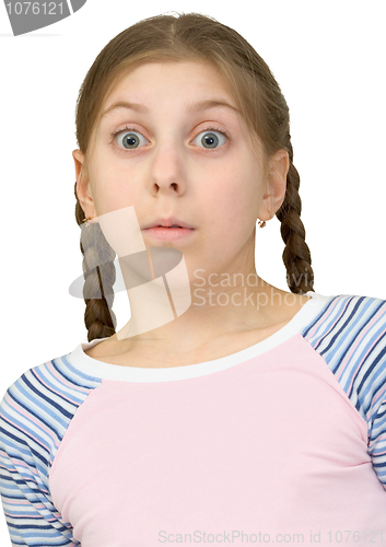 Image of Girl to be amazed