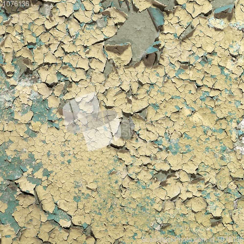 Image of Grunge painted and cracked wall background