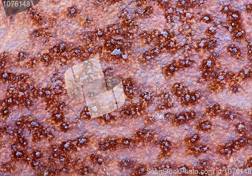 Image of Old rusty metal grunge background