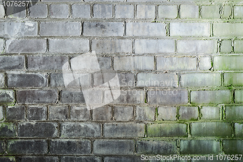 Image of Background with mustiness old grunge brick wall