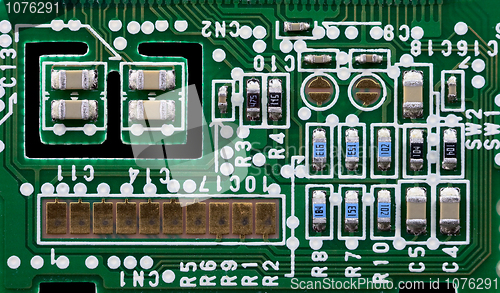 Image of Fragment of an electronic plate