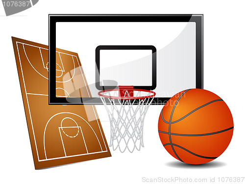 Image of Basketball design elements