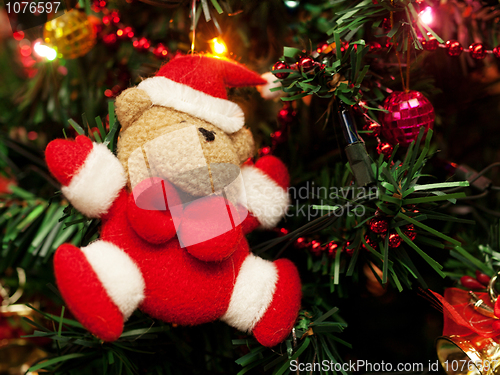 Image of Christmas tree decoration