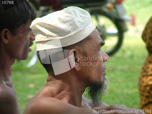 Image of Thinking man