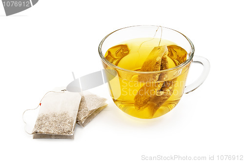 Image of Green tea sachets