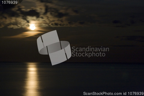 Image of Moon beam