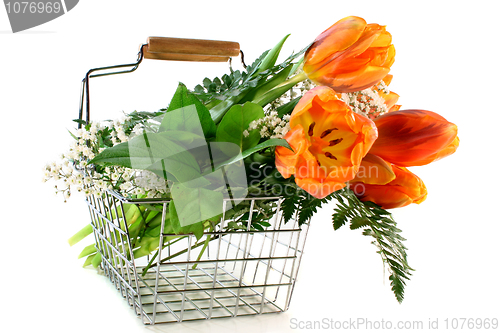 Image of bouquet of tulips