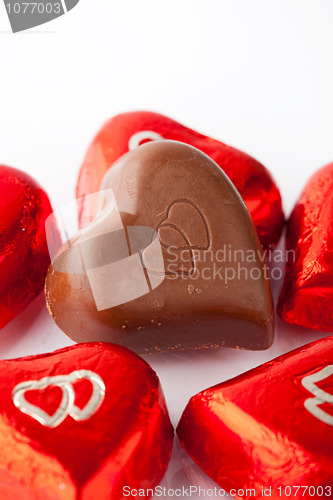 Image of Chocolate hearts for Valentine's day