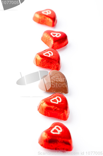 Image of Chocolate hearts for Valentine's day