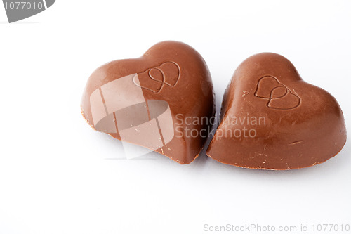 Image of Chocolate hearts for Valentine's day