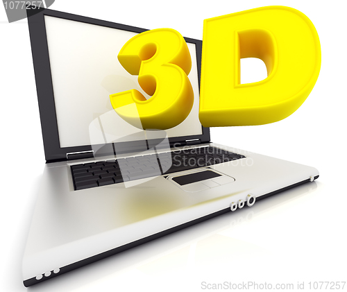 Image of Word "3D"