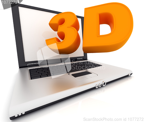 Image of Word "3D"