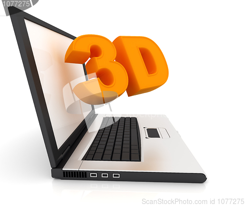 Image of Word "3D"