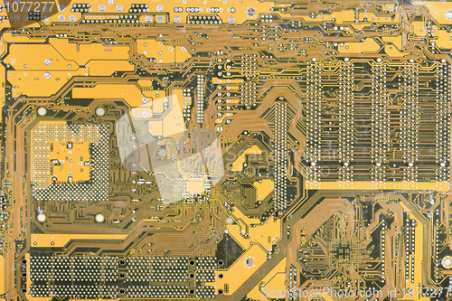 Image of Industrial hi-tech electronic background