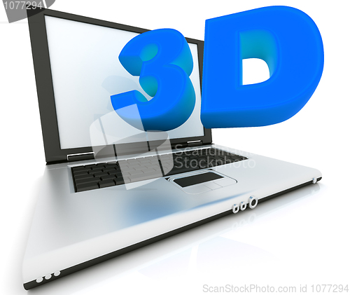 Image of Word "3D"