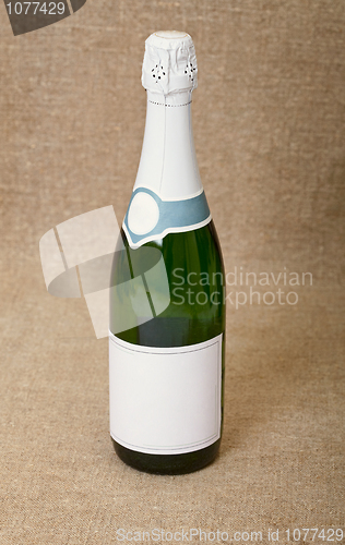 Image of One bottle of sparkling wine