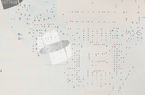 Image of Abstract industrial circuit board background