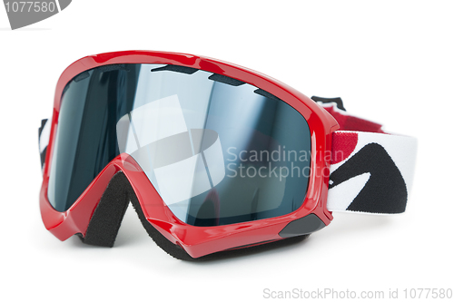 Image of Ski Goggles isolated on white