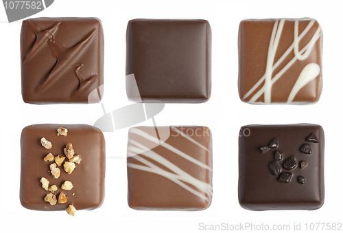 Image of Fine chocolate isolated