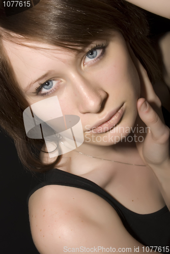 Image of Portrait of a young girl   