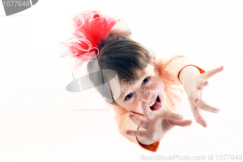 Image of Photo of a little girl 