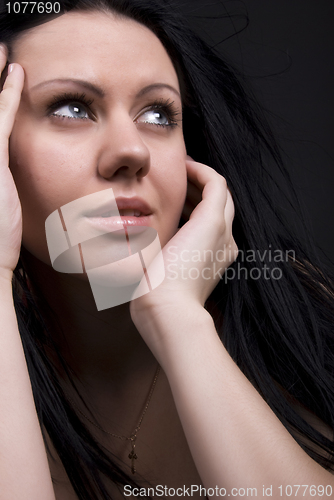 Image of  Portrait of a young girl    