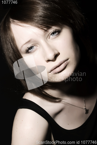 Image of  Portrait of a young girl    