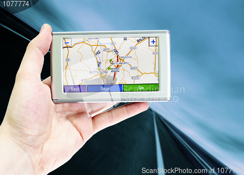 Image of GPS screen