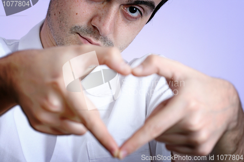 Image of Portrait of a young doctor.