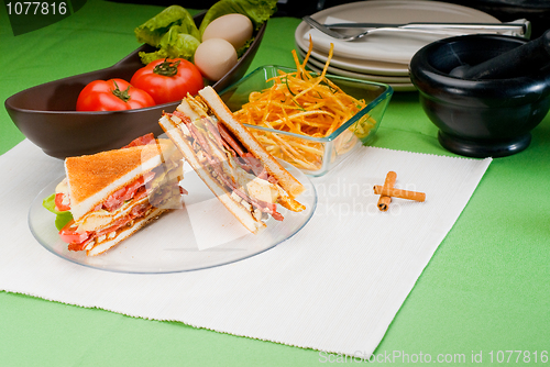Image of club sandwich