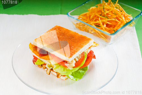 Image of club sandwich