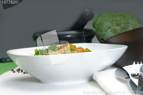 Image of vegetable pasta