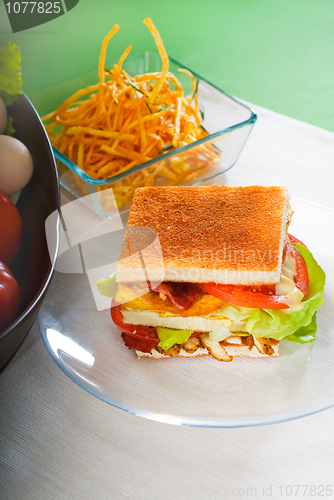 Image of club sandwich