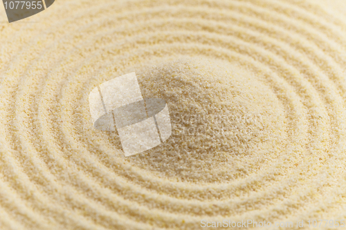 Image of Hillock from sand - art composition