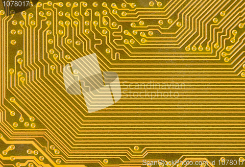 Image of Industrial texture of a electronic plate