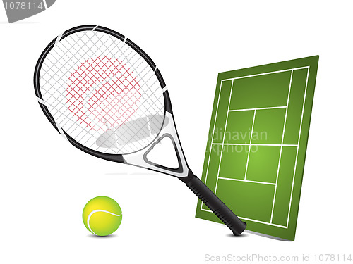 Image of Tennis design elements