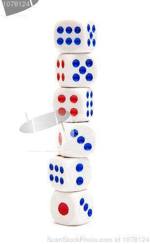 Image of Six dice