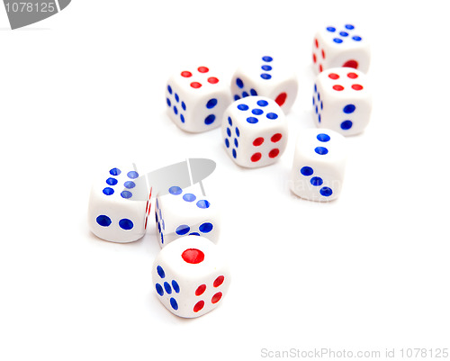 Image of Nine dice i