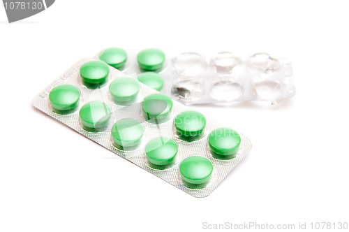 Image of Green pills 