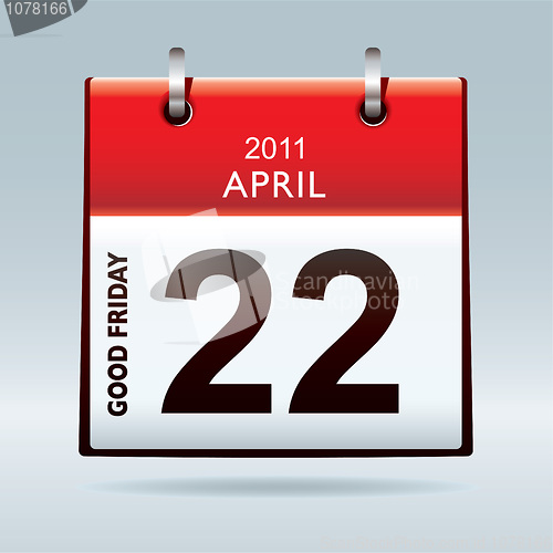 Image of Good Friday calendar icon