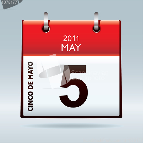 Image of Cinco De Mayo calendar icon