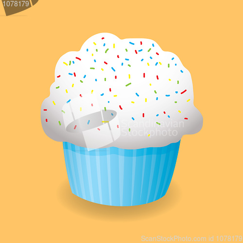 Image of cartoon cupcake