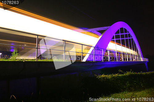 Image of Bridge for light rails near Stuttgart